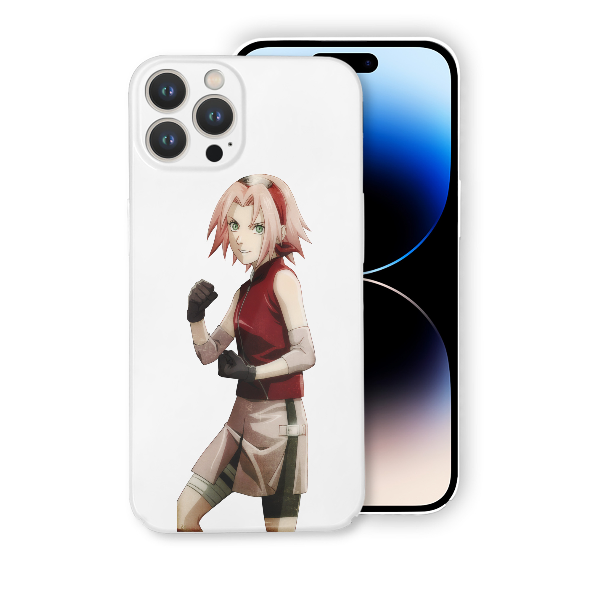（画像用） NARUTO -ナルト- 春野サクラ Haruno Sakura 【iPhone 14シリーズ対応】ハードケース